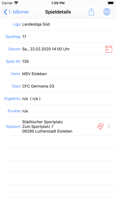 Screenshot #3 pour MSV Eisleben