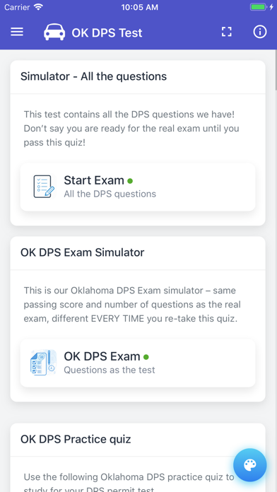 Screenshot #3 pour Oklahoma DPS Practice Exam