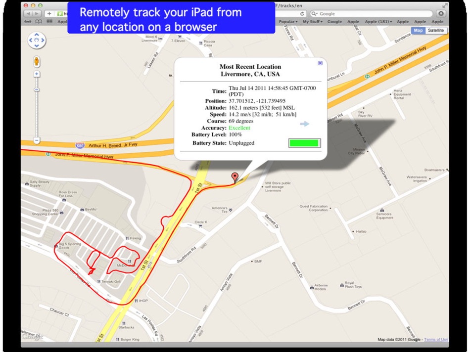Tracking for iPad - 3.0 - (iOS)