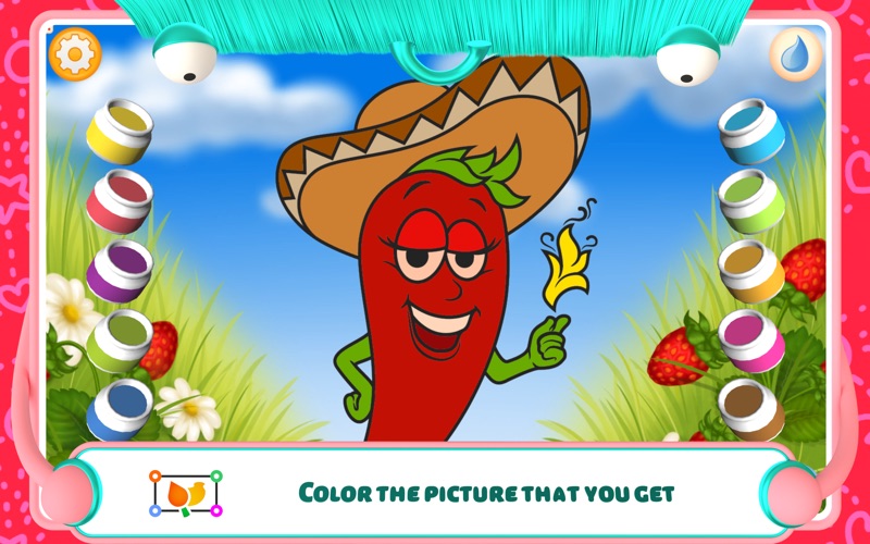 Connect the Dots - Fruits + Screenshot