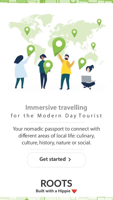 Screenshot #1 pour Roots Travel App