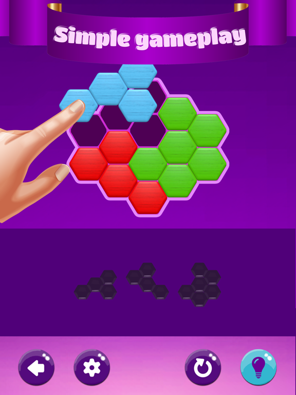 Screenshot #5 pour Hexa Puzzle Héros