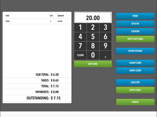 Screenshot #4 pour POSzam Restaurant POS