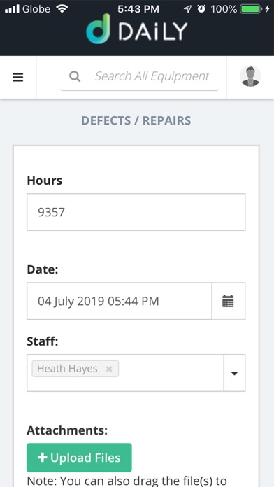 App screenshot
