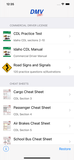 Idaho CDL Test Prep(圖1)-速報App