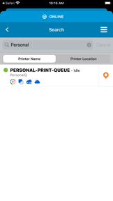 HP Advance screenshot