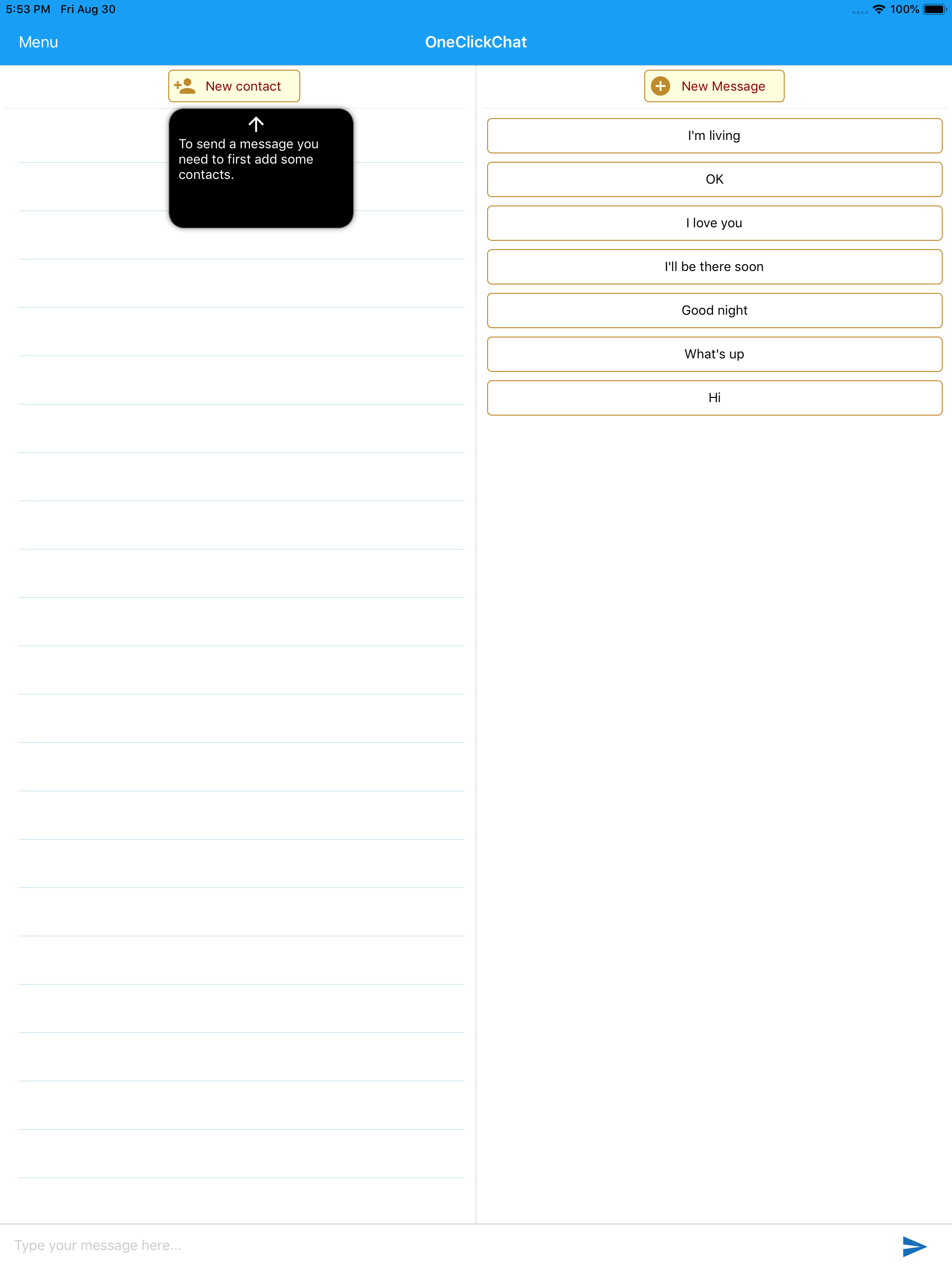 One Click Chat screenshot 10