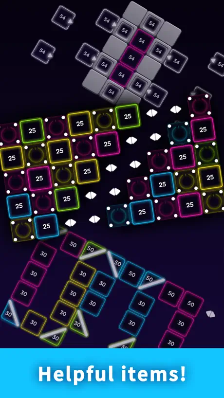 Bricks Breaker Neon 9