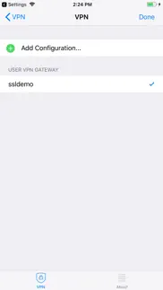 forticlient vpn iphone capturas de pantalla 2