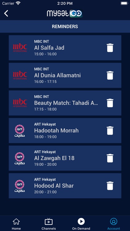 MySat Go screenshot-9