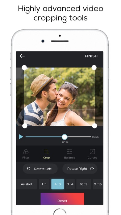 Screenshot #1 pour Crop Video Cropper and Cutter