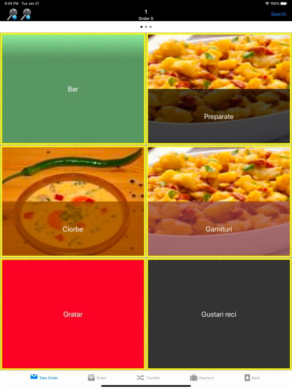 POSnet iPad screenshot 4 - Food & Drink app