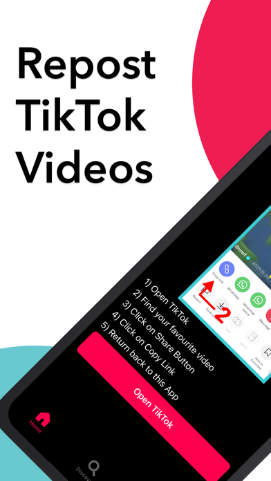 Tik Rocket - Repost Save Videoのおすすめ画像1