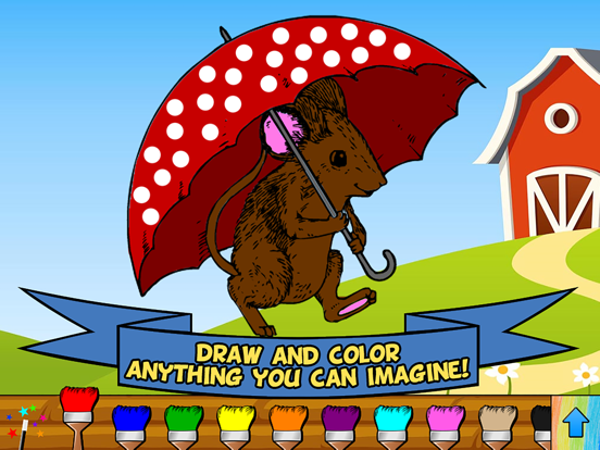 Coloring Book Fun For Kids iPad screenshot 3 - Education app