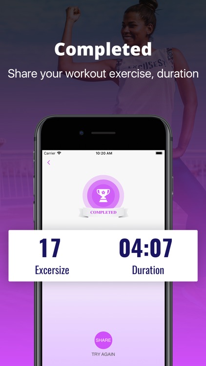 Female Workout Challenge screenshot-6