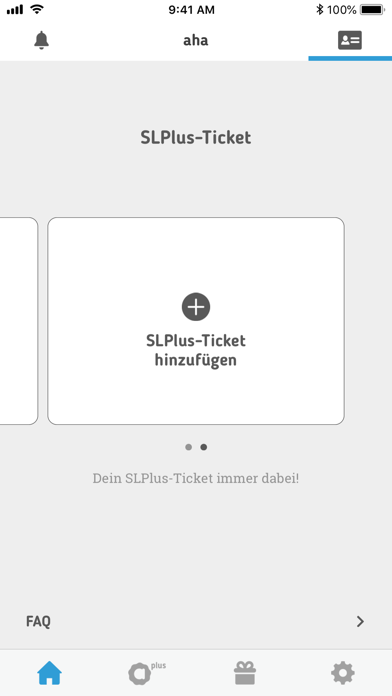 aha info | card | plus Screenshot