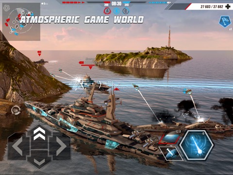 Pacific Warships: War Shooterのおすすめ画像3