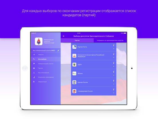 Screenshot #5 pour Мои выборы