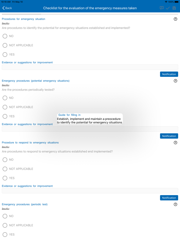 ZAudit Enterprise Edition iPad screenshot
