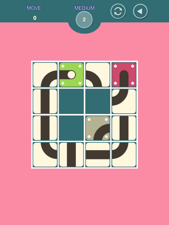 Unroll Ball Puzzle iPad screenshot