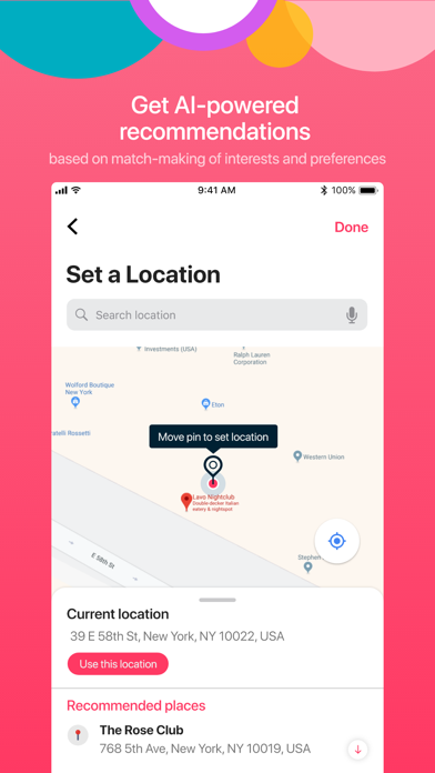 The goodtime App Screenshot