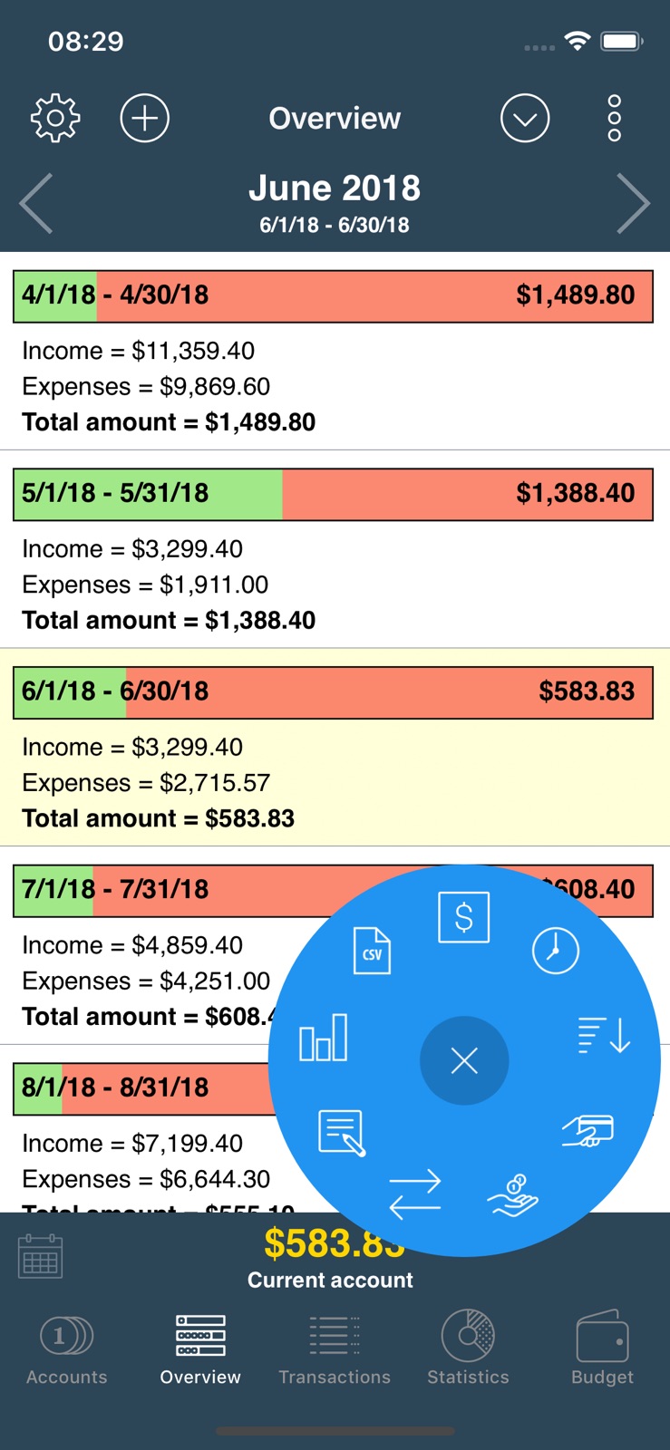 My Budget Book iphone screenshot 13