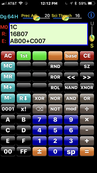 Scientific Calculator DES-38D Screenshot