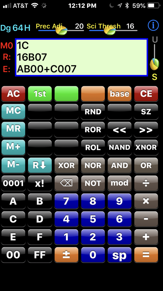 #2. Scientific Calculator DES-38D (iOS) 由: Dohmann Engineering Services