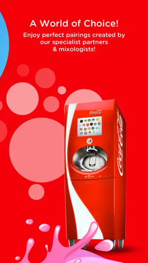 Screenshot von Coca-Cola Freestyle App auf dem iPhone 2