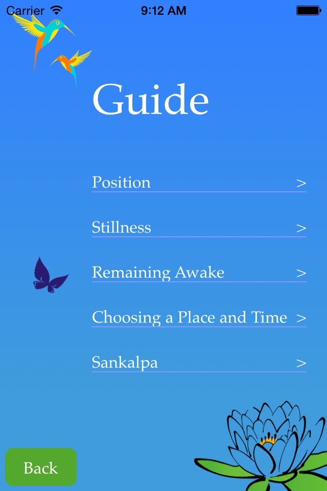 Deep Relaxation - Yoga Nidra screenshot 3