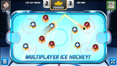 Screenshot #1 pour Hockey Caps 2 player