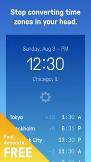 time zones by jared sinclair iphone screenshot 1