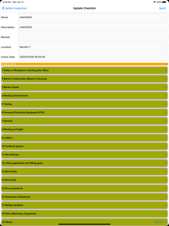 Screenshot #6 pour Inno Safety Inspection