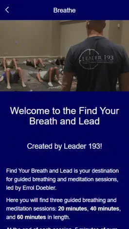 Game screenshot Find Your Breath and Lead apk