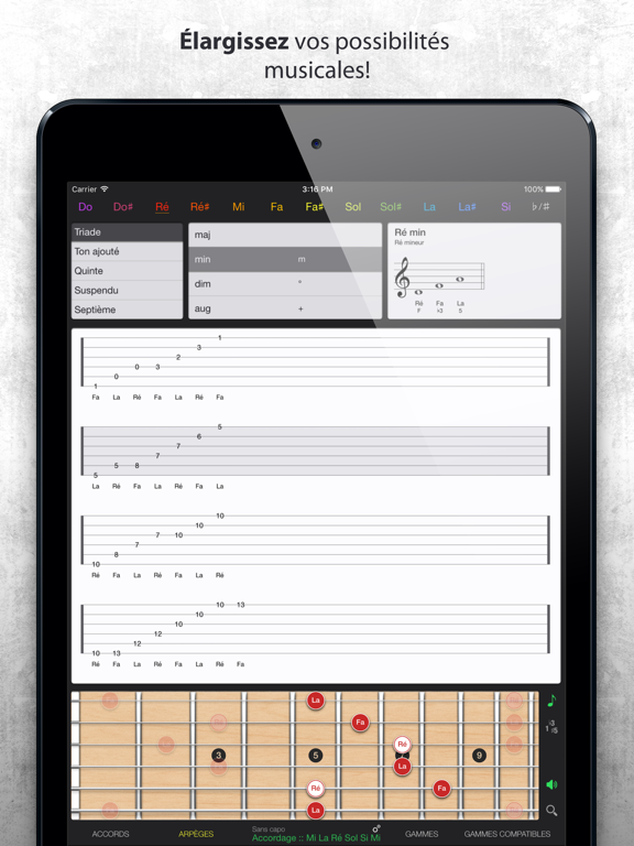 Screenshot #6 pour Guitar Gravitas Accords Leçons