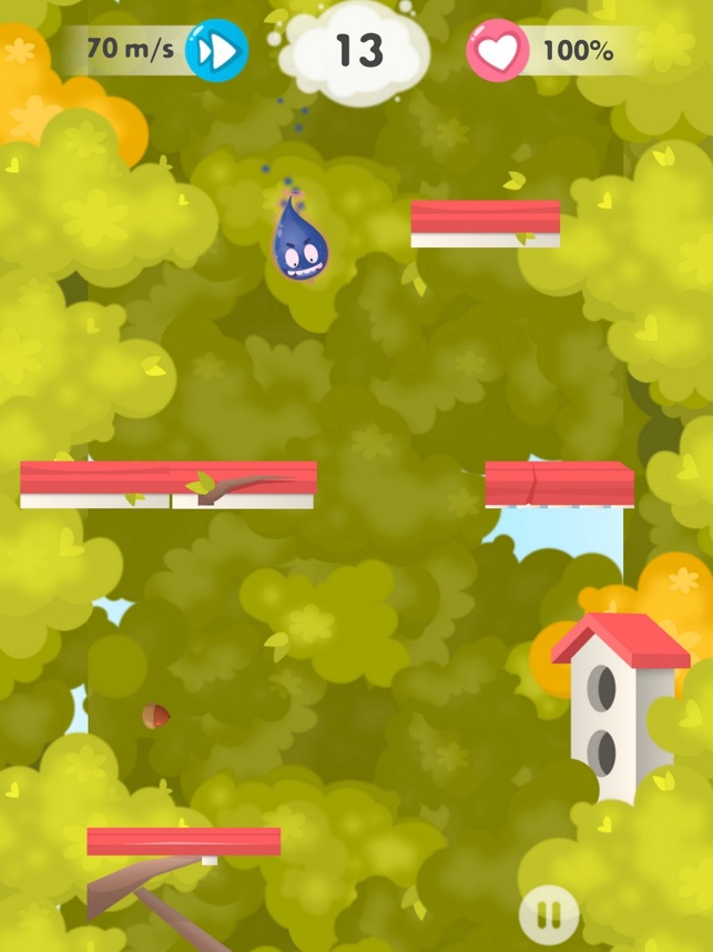Fly or Die: funny droplets on the App Store