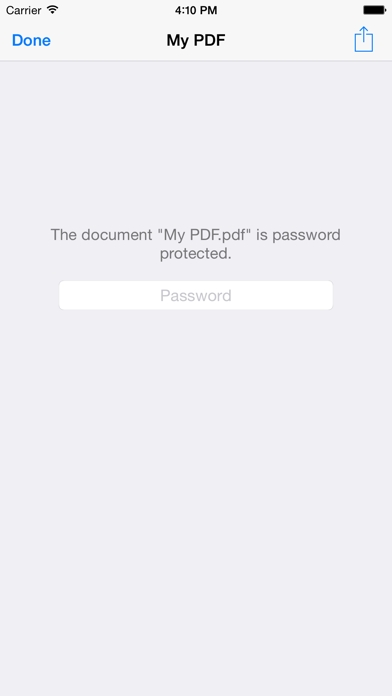 Screenshot #3 pour PDF Password