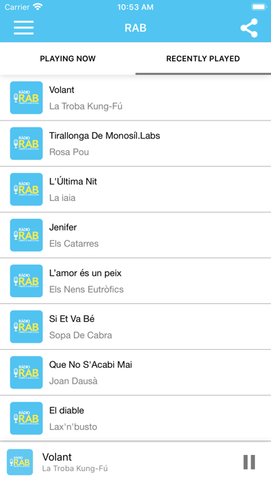 Screenshot #2 pour RAB Ràdio