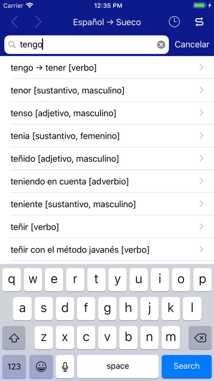 Accio Swedish-Spanish screenshot-3