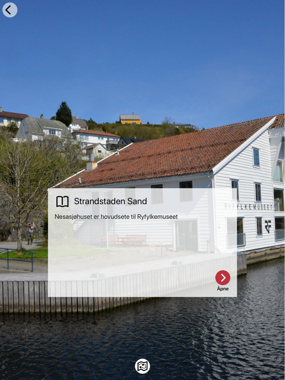 Ryfylkemuseet iPad screenshot