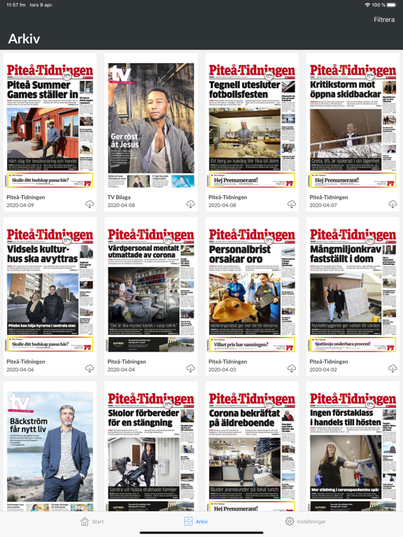 Screenshot #5 pour E-tidning PT