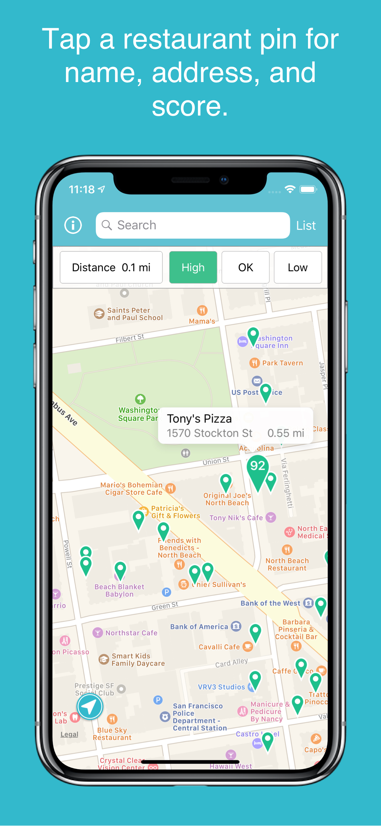 SF Restaurant Health Scores