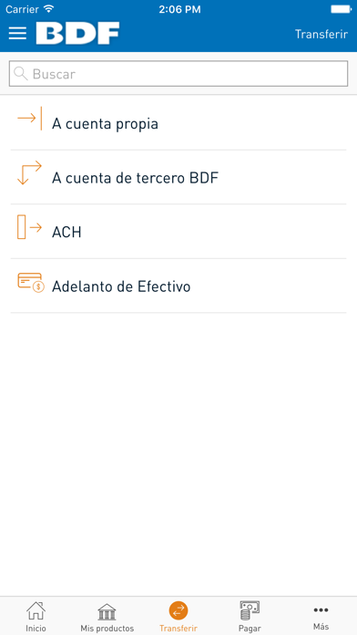 iBDF Móvil Screenshot