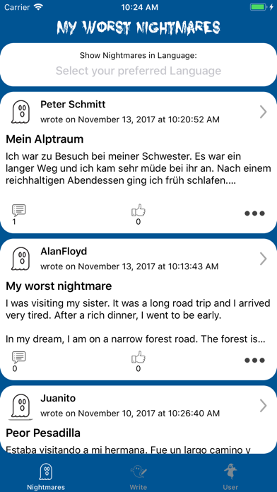 Screenshot #1 pour My worst Nightmare