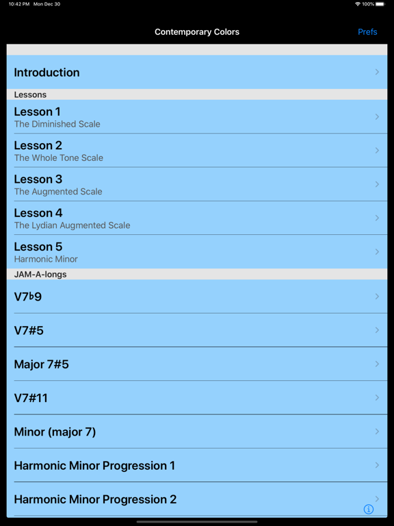 Screenshot #4 pour iImprov - Contemporary Colors