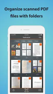 topscanner : pdf scanner app iphone screenshot 3