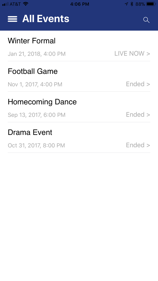 #2. Ticketing 4 Schools (iOS) Podle: Software 4 Schools