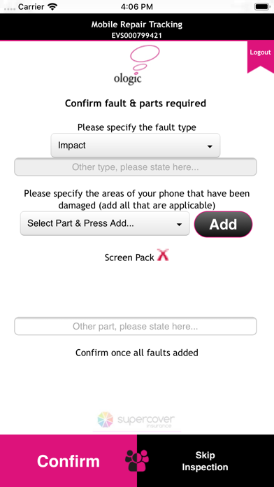 App screenshot