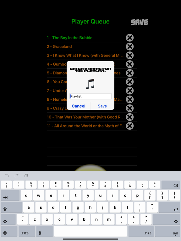 DiscoBox iPad screenshot 5 - Music app