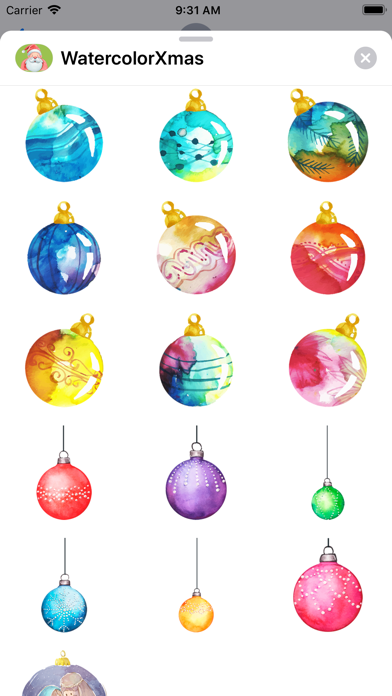 Watercolor Christmas Vol.1 Screenshot